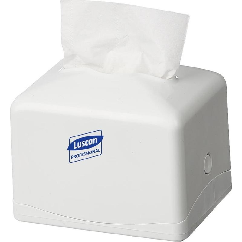Изображение товара Уценка. Диспенсер для салфеток Luscan Professional R-1332W настольный пластиковый белый