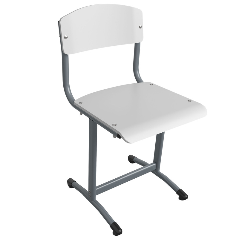 Изображение товара Стул ученический Универсал (белый/серый, рост 7)