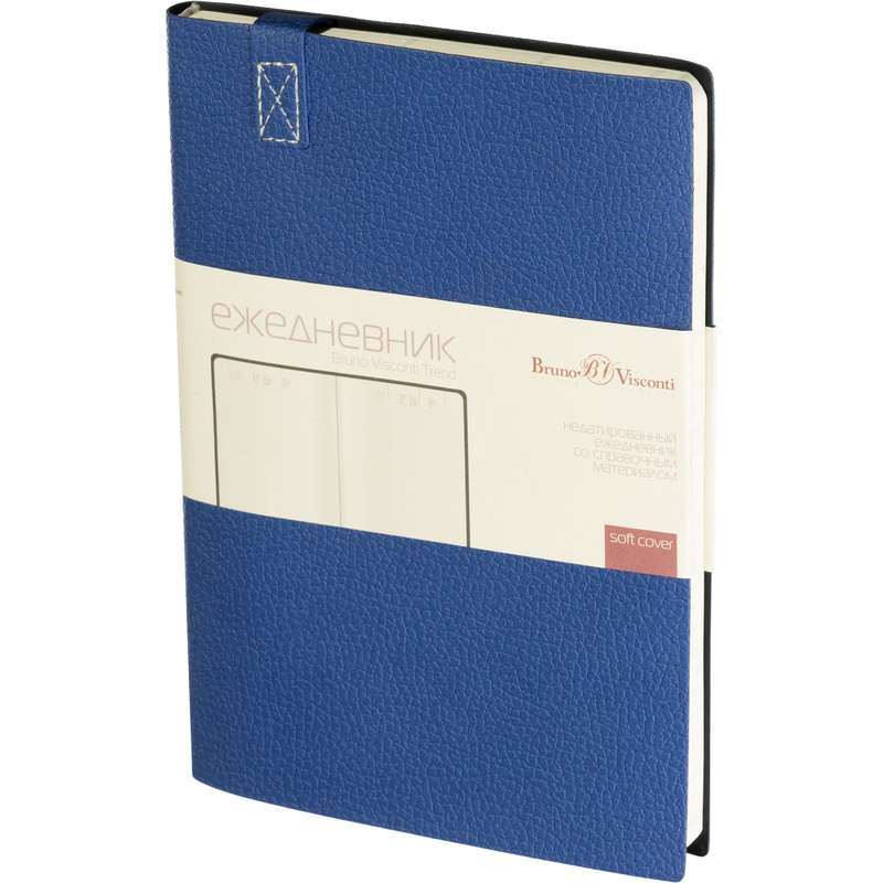 Изображение товара Ежедневник Bruno Visconti Trend А5 искусственная кожа синий
