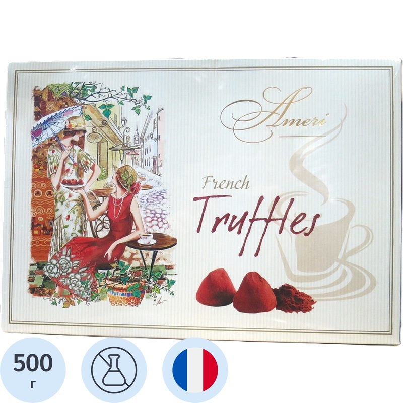 Изображение товара Конфеты Ameri Французский шарм 500 г - шоколадные трюфели