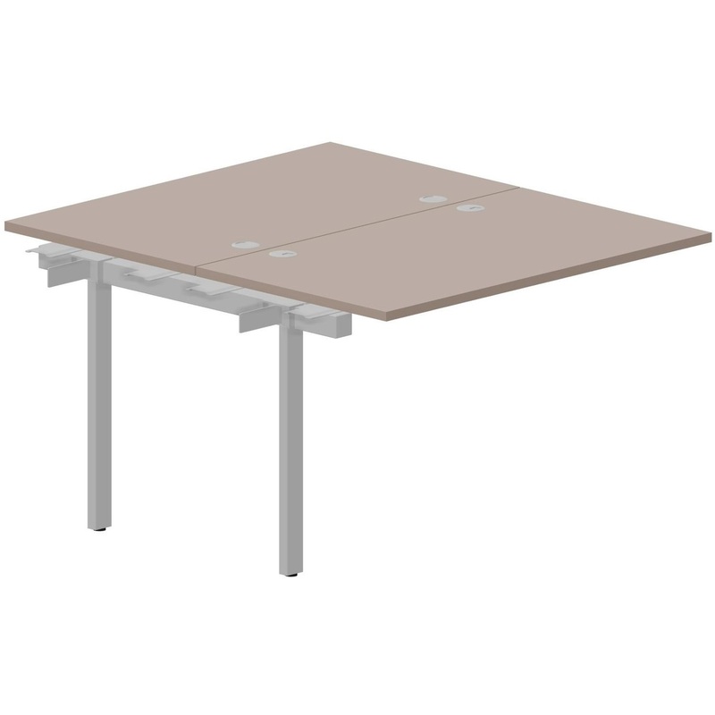 Изображение товара Письменный стол Strike UNN2TPG127TRAL 1180х680х750 мм с металлическим каркасом