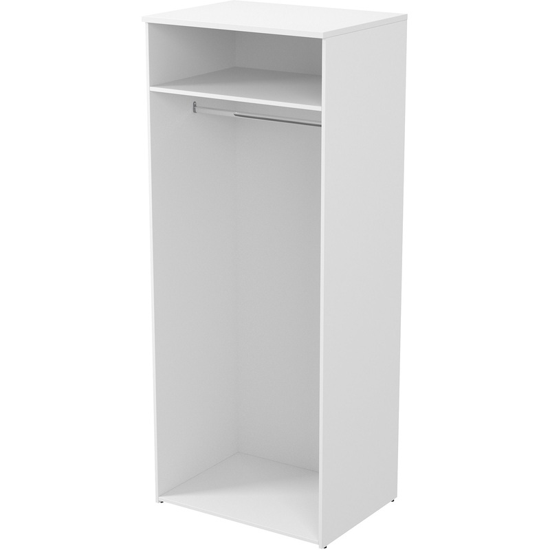 Изображение товара Гардероб 2Ш.011 белый 790х600х1960 мм для одежды и хранения