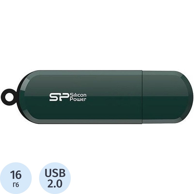 Изображение товара Флешка USB 2.0 16 ГБ Silicon Power LuxMini 320 - компактное решение