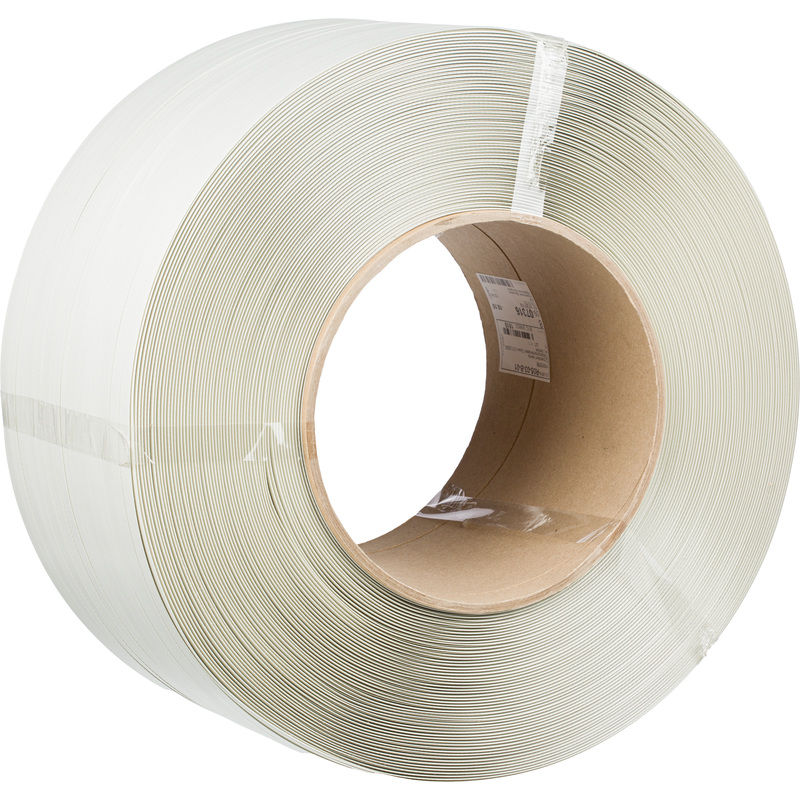 Изображение товара Стреппинг лента полипропиленовая белая 12x0.5 мм 3000 м