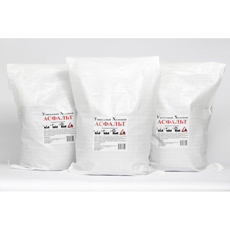 Изображение товара Холодный асфальт Олмикс 25 кг мешок для быстрого ремонта дорог