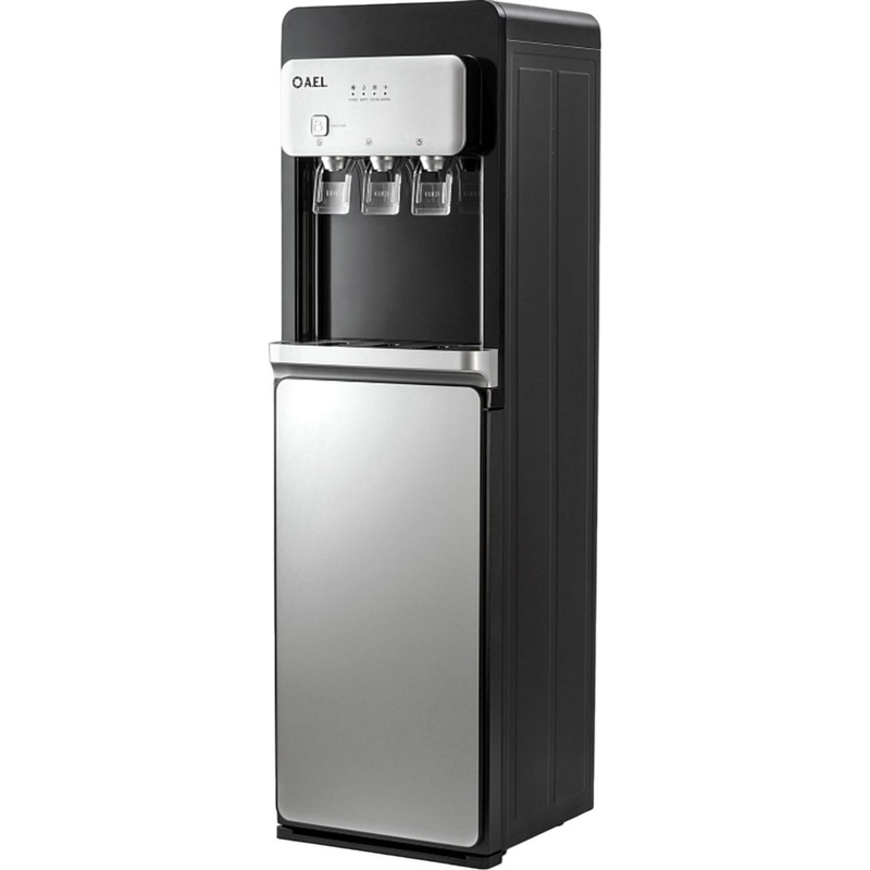 Изображение товара Кулер для воды AEL LD-AEL-806a с нагревом и охлаждением черный серебристый