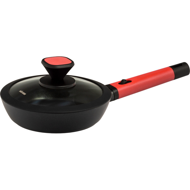 Изображение товара Сковорода Nadoba Gusta 20 см с антипригарным покрытием/с крышкой/cо съёмной ручкой