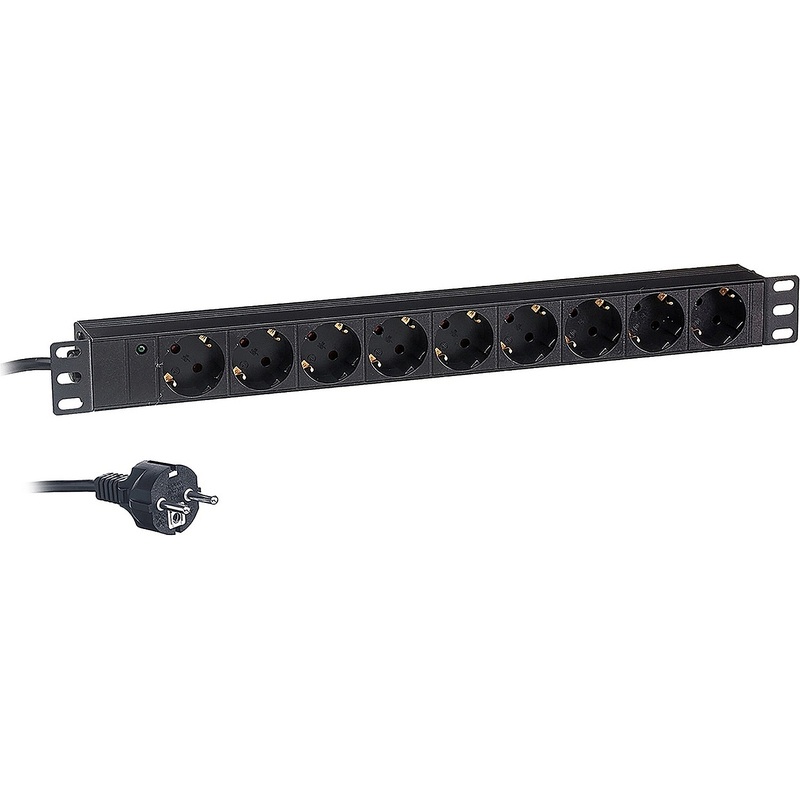 Изображение товара Блок розеток ExeGate ServerPro PDU-19H903 Al-9S-EU2CU (EX280849RUS)