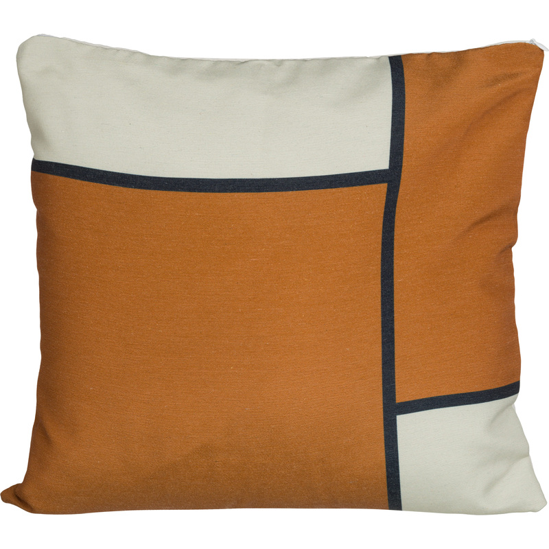 Изображение товара Декоративная наволочка Luscan Геометрия 40x40 см из рогожки 2 шт разноцветная