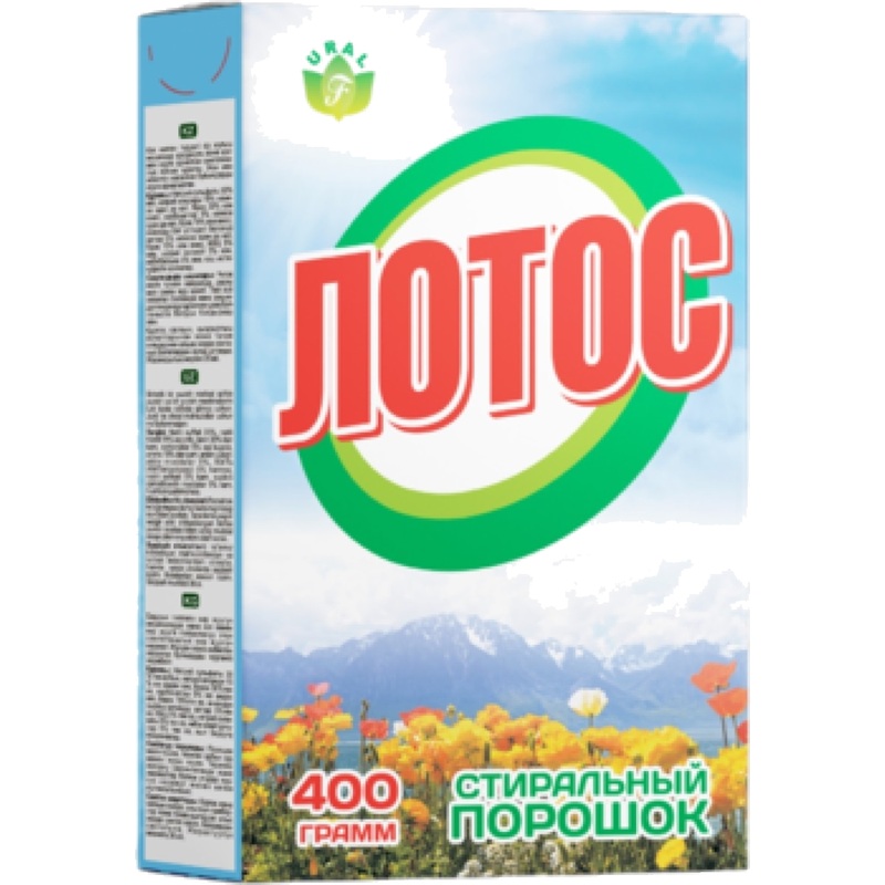Изображение товара Порошок стиральный автомат Лотос Эконом 0.4 кг для белого и цветного белья Изображение товара Порошок стиральный автомат Лотос Эконом 0.4 кг для белого и цветного белья