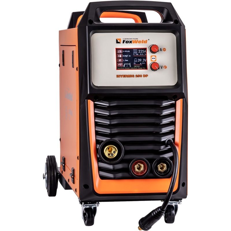 Изображение товара Сварочный инверторный полуавтомат Foxweld Invermig 250DP для MIG/MAG TIG MMA сварки