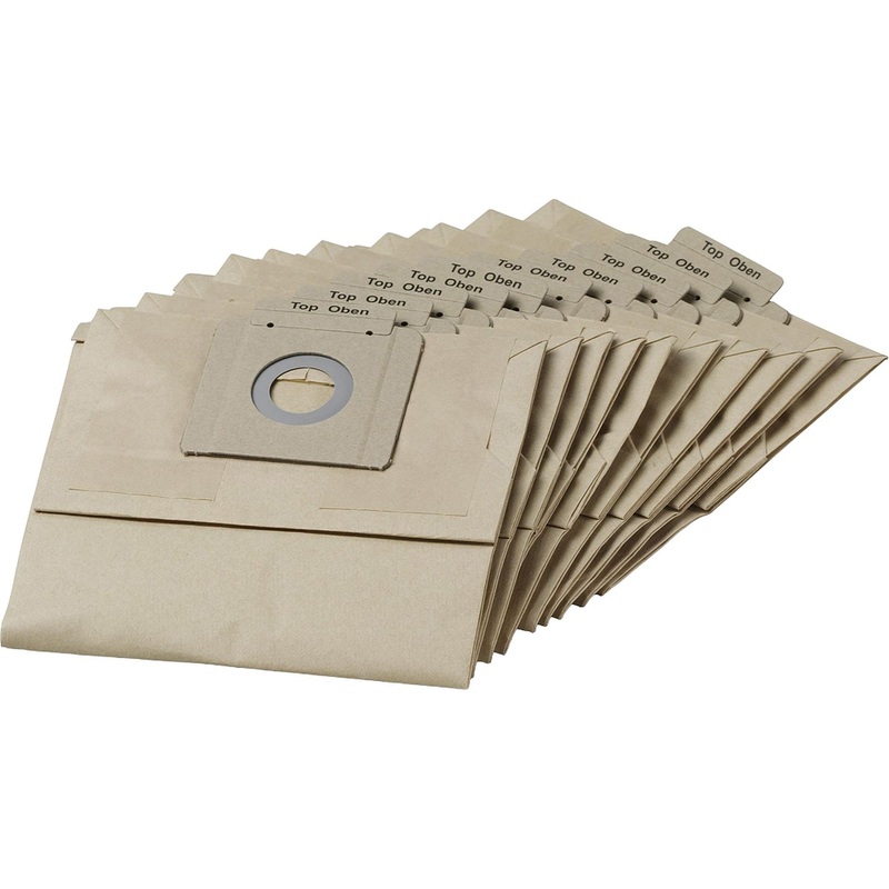 Изображение товара Пылесборник для пылесоса Karcher Бумажные фильтр-мешки 6.904-333.0 для T 7/1