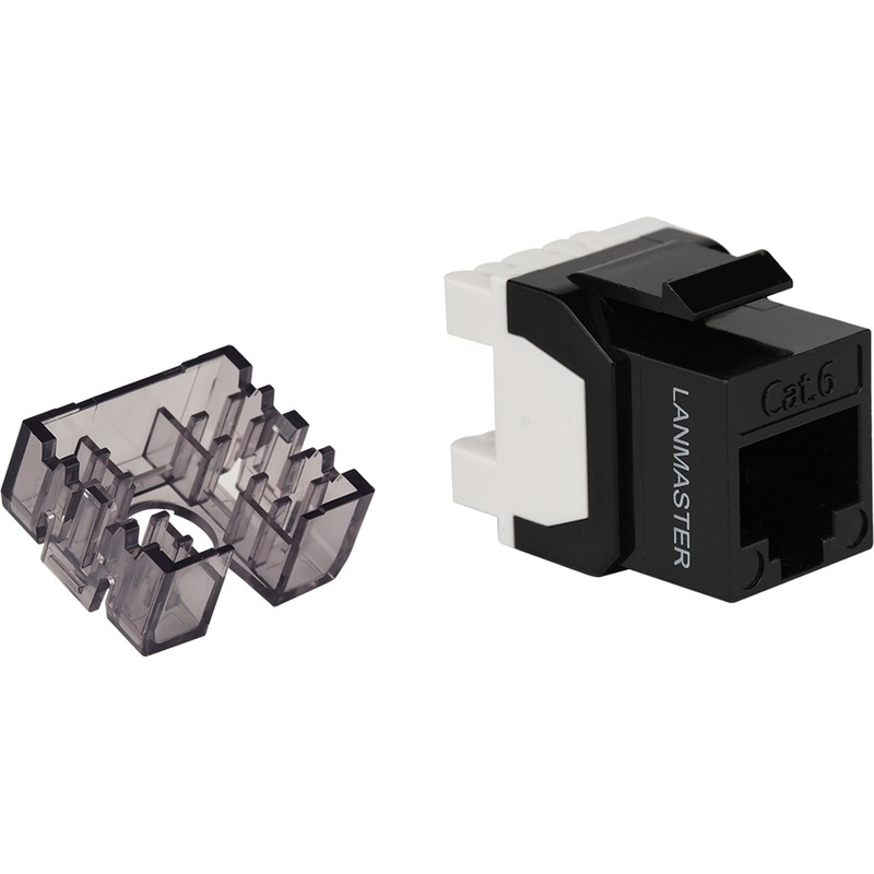 Изображение товара Модуль Lanmaster LAN-TK45U6/180N-BK RJ-45