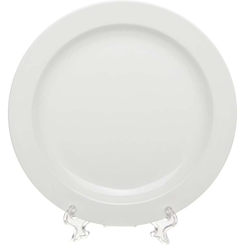 Изображение товара Тарелка обеденная Башкирский фарфор Принц 24 см белая