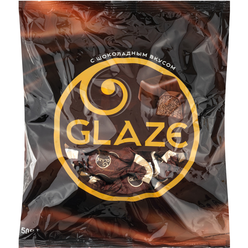 Изображение товара Глазированные шоколадные конфеты Глэйс с помадной начинкой 500 г Россия