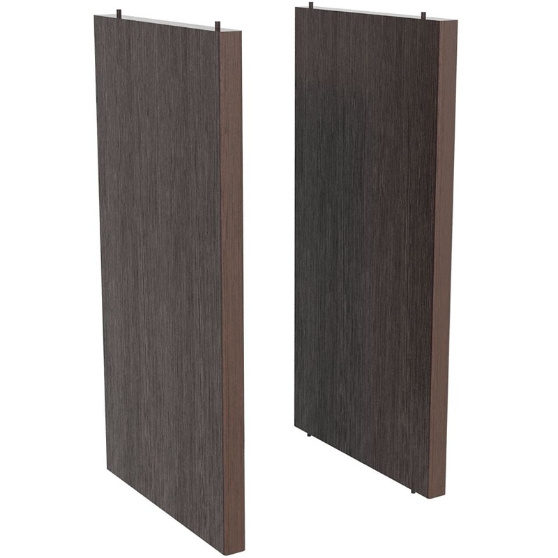 Изображение товара Боковые панели Милан МЛ-4.1 (венге, 38х412х794 мм, 2 штуки)
