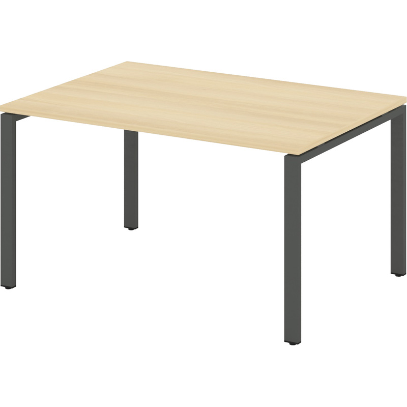 Изображение товара Стол для переговоров SN-6P.SPRG-002.3 акация лорка/антрацит 1180х980х750 мм