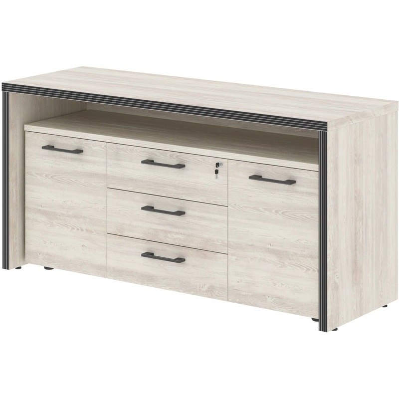 Изображение товара Тумба под фригобар Torr с центральным замком и 3 ящиками