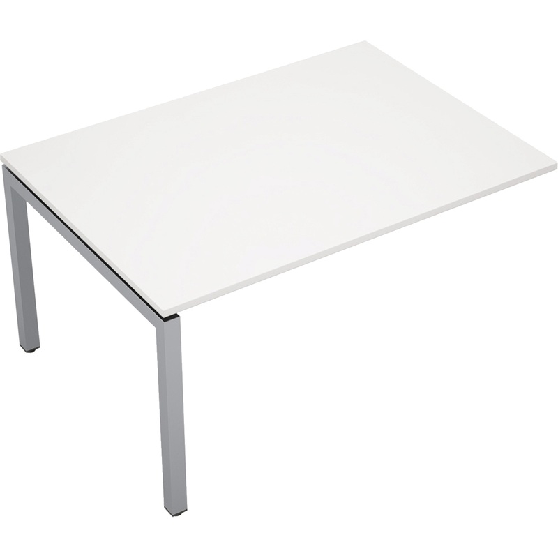 Изображение товара Элемент стола для переговоров Avance 6МПК.503 белый алюминий матовый 1400x1000x750 мм