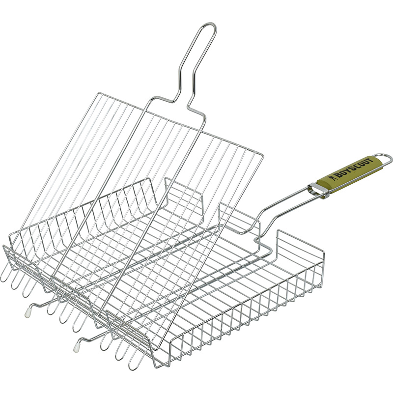 Изображение товара Решетка-гриль Boyscout с антипригарным покрытием 42x32 см