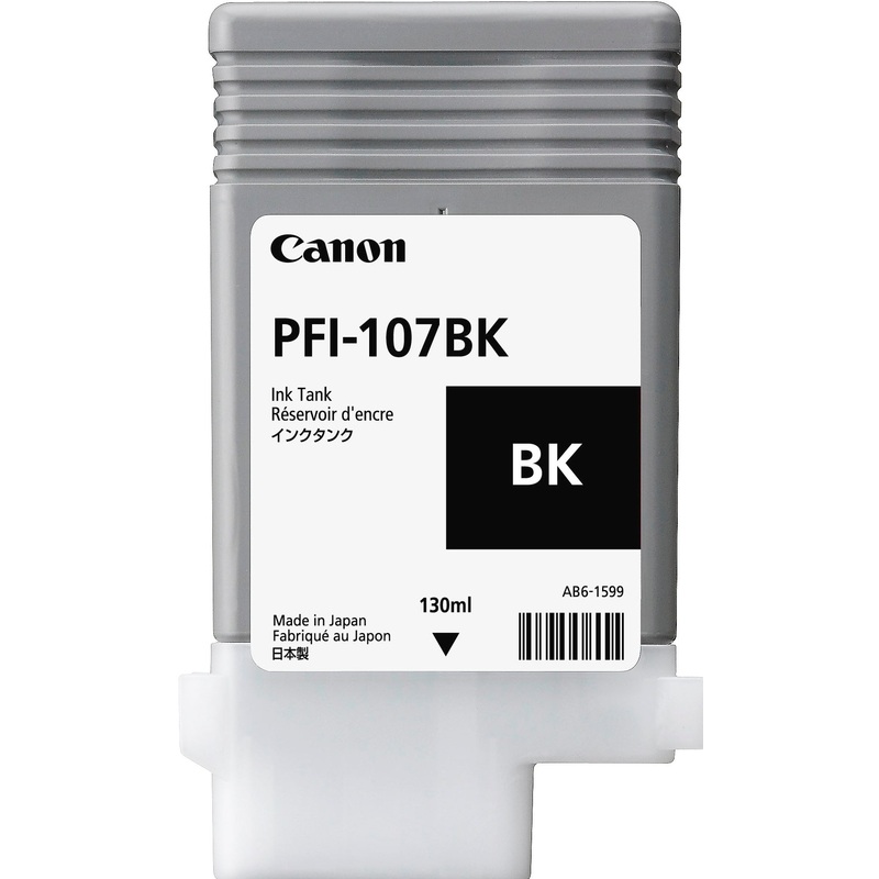 Изображение товара Оригинальный черный картридж Canon PFI-107BK 6705B001 для профессиональной печати