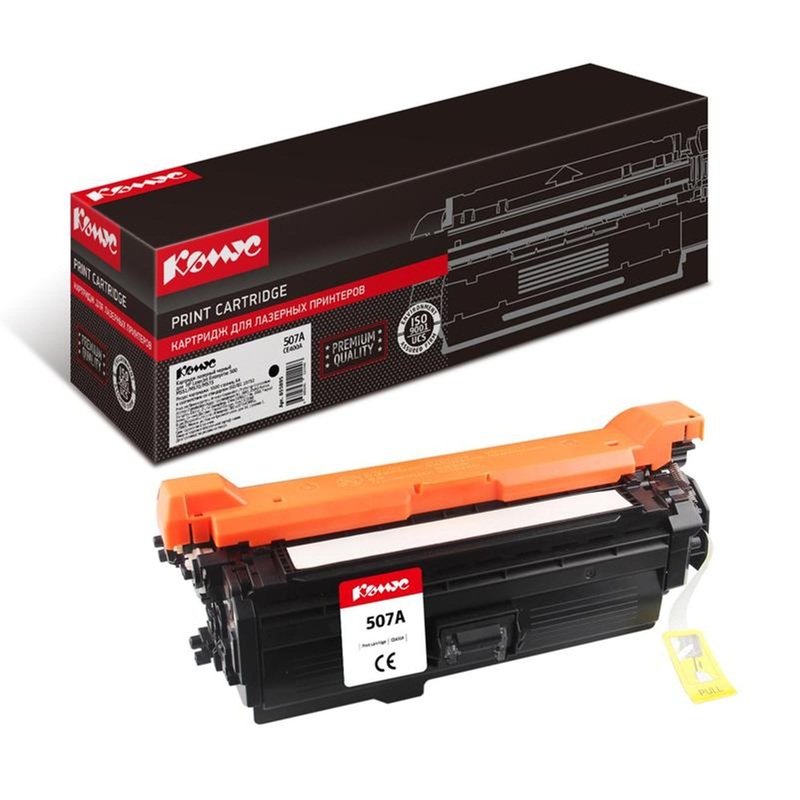 Изображение товара Лазерный картридж Комус 507A CE400A для HP черный совместимый, уценка
