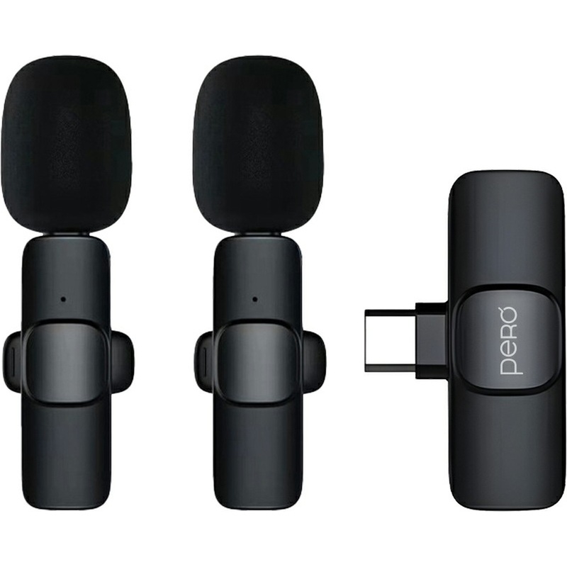 Изображение товара Беспроводной динамический микрофон Pero CM02 для профессиональной записи звука