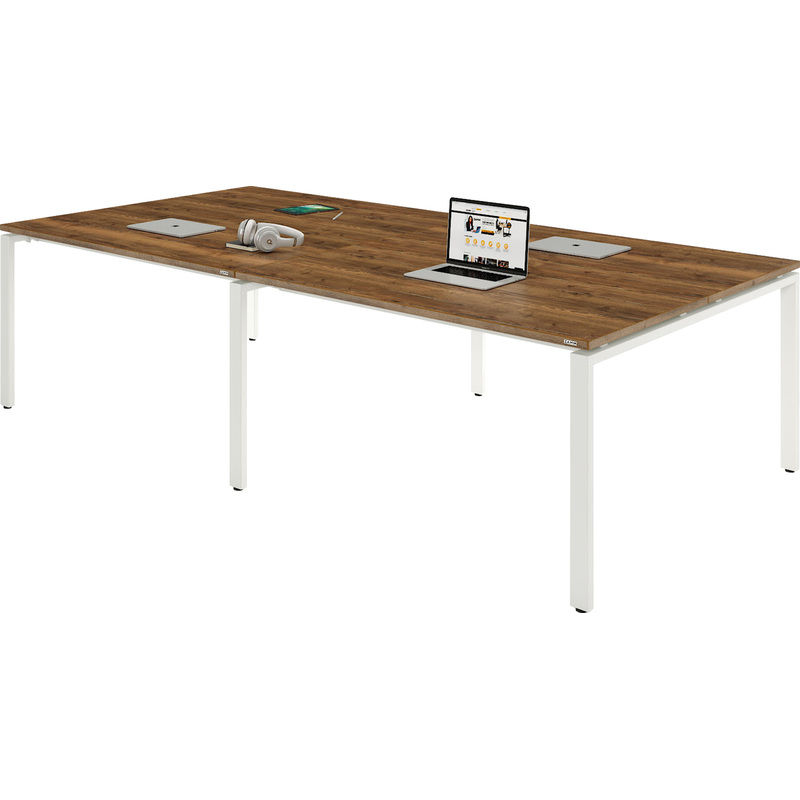 Изображение товара Элемент бенч-системы Zamm Формат 11522 (дуб галифакс олово/белый, 2800х1400х745 мм)