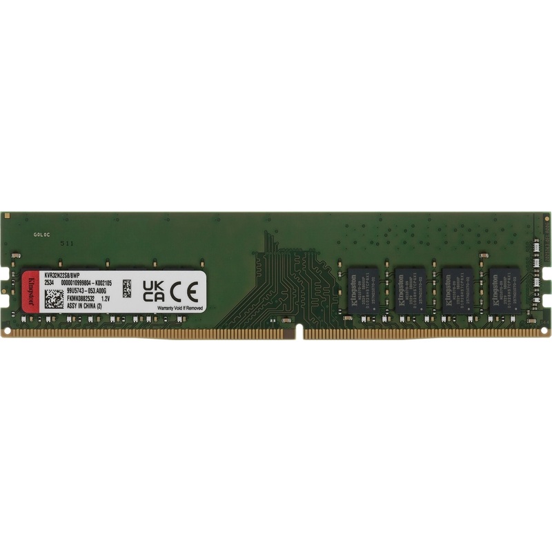 Изображение товара Модуль памяти Kingston KVR32N22S8/8WP DDR4 8 ГБ