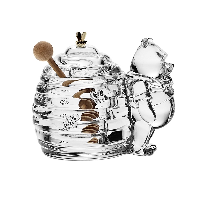 Изображение товара Ваза для меда Crystal Bohemia Boxes Мишка с ульем (15 см)