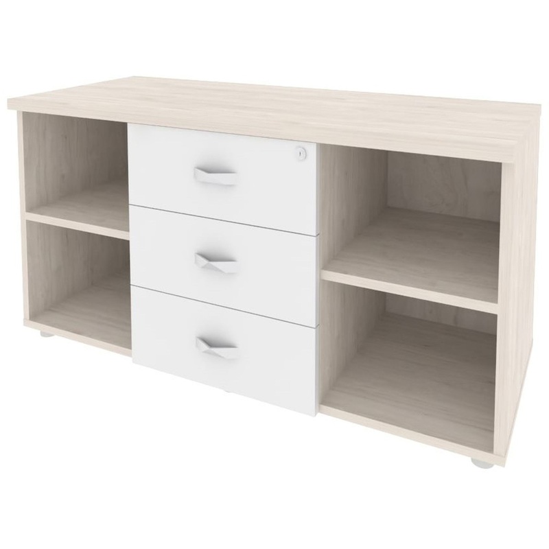 Изображение товара Тумба сервисная Onix Direct O.TS-11 с центральным замком и тремя ящиками