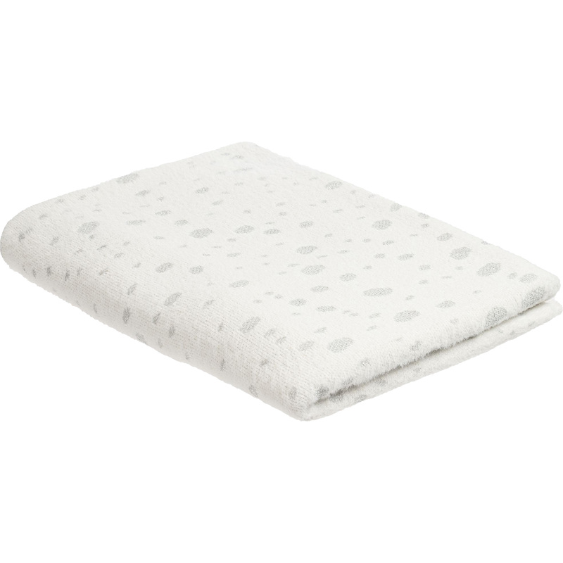 Изображение товара Плед Snowspot Fluffy 100x170 см нейлон белый серебристый зимний уют и дизайн