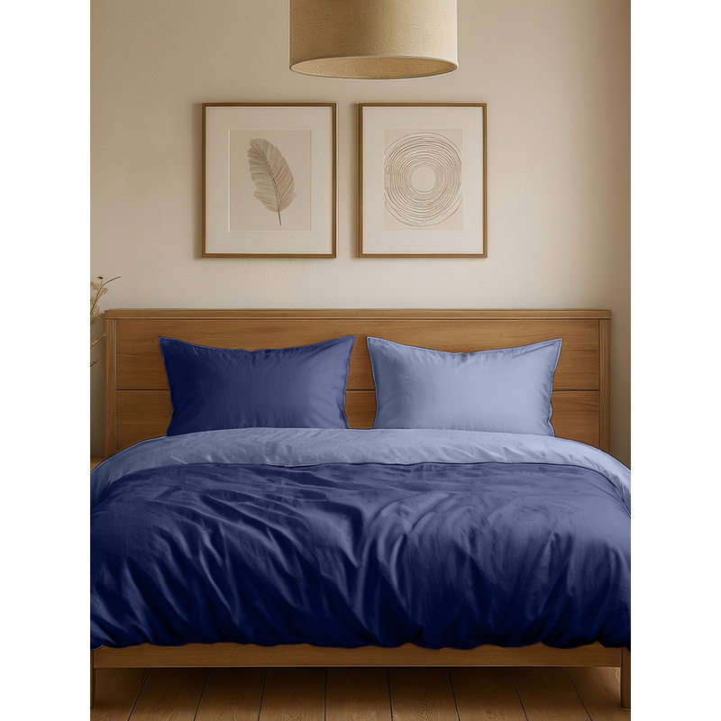 Изображение товара Комплект постельного белья Bravo Marlin евро перкаль 50x70 см серый