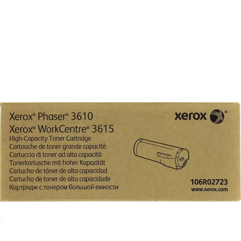 Изображение товара Уценка. Картридж лазерный Xerox 106R02732 черный оригинальный повышенной емкости