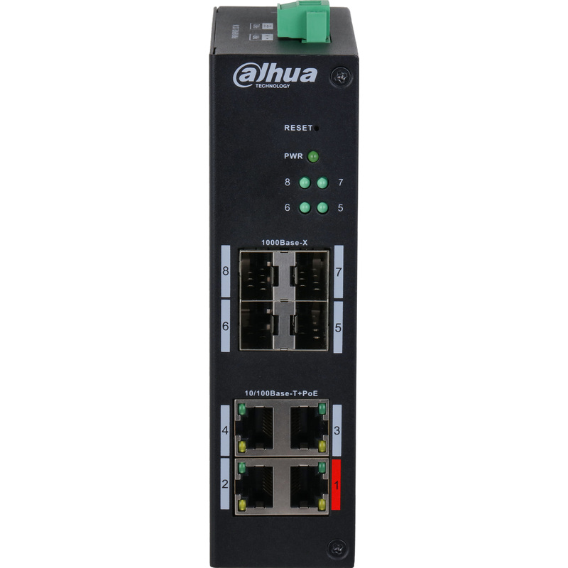 Изображение товара Dahua DH-HS4408-4ET-96 управляемый коммутатор с PoE для видеонаблюдения