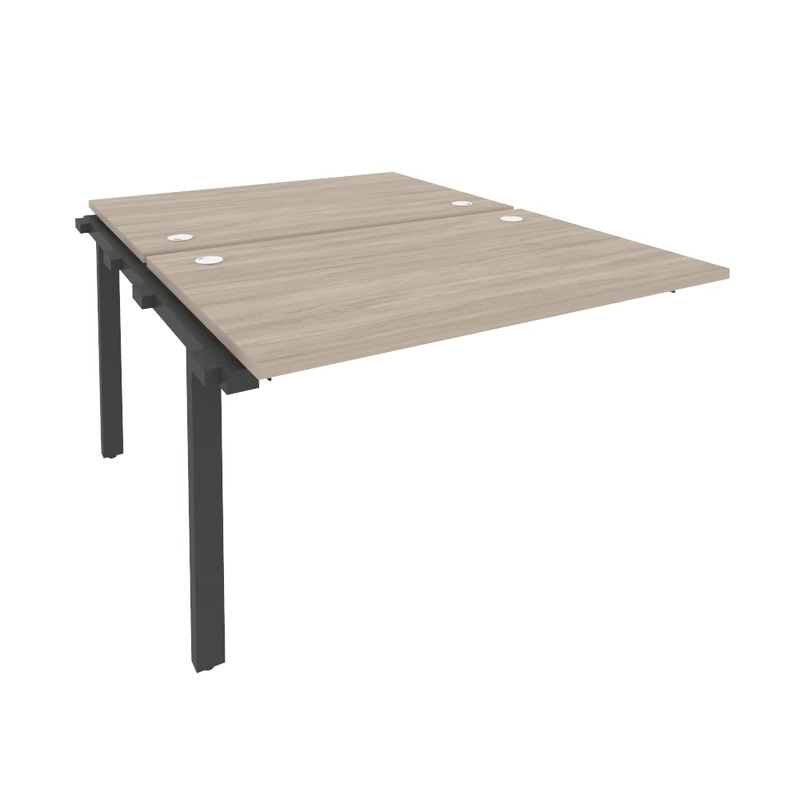 Изображение товара Элемент рабочей станции O.M-2.NRS-2.8 (дуб аттик/антрацит, 1180х1635х750 мм)