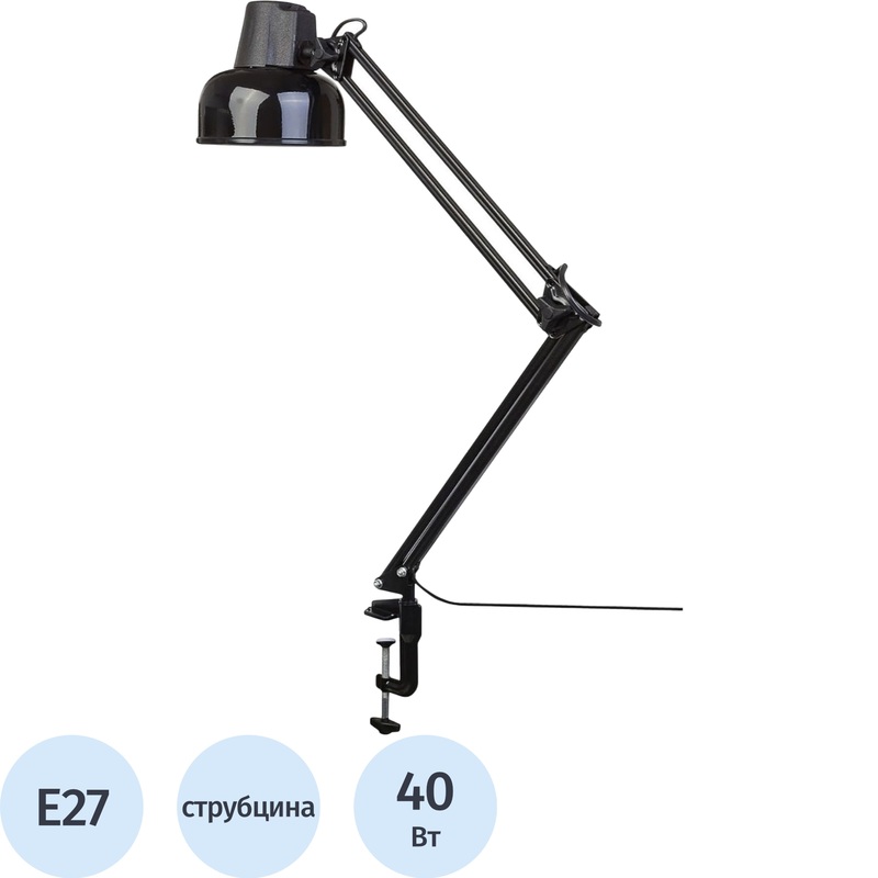 Изображение товара Светильник настольный Трансвит Бета МС чёрный