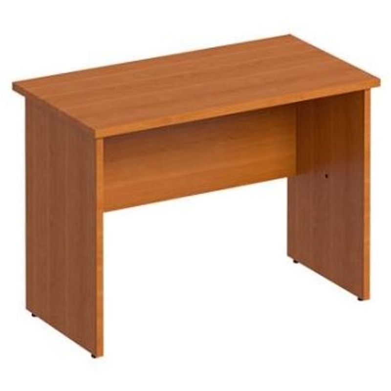 Изображение товара Стол прямой ST Формула ФР 105 ОЕ с регулируемыми опорами и экраном овальной формы