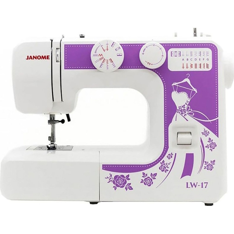 Изображение товара Швейная машина Janome LW-17 электромеханическая с 4 лапками для домашних швейных проектов