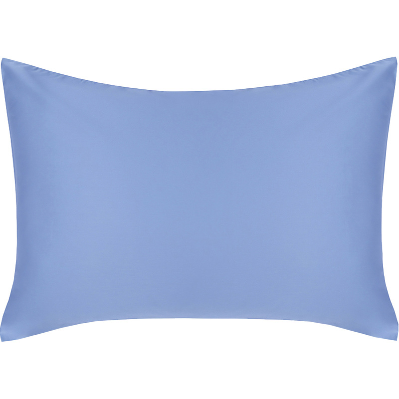 Изображение товара Наволочка Tkano Essential хлопок 50x70 голубая 2 шт в упаковке