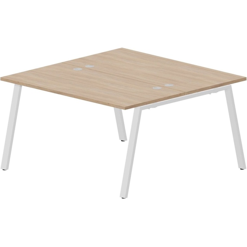 Изображение товара Стол письменный Arena ARN2TG147OWBL на 2 рабочих места