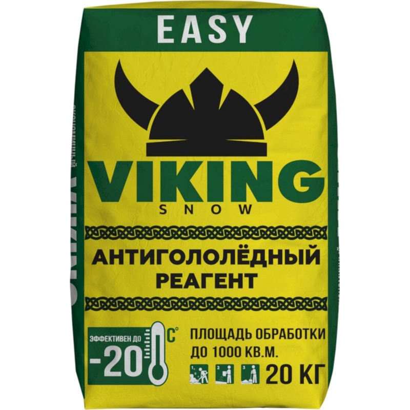 Изображение товара Реагент противогололёдный Viking Snow Easy 20 кг до -20С для уборки льда