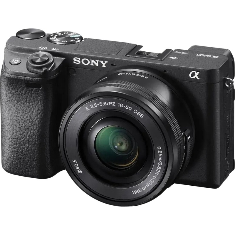 Изображение товара Фотоаппарат Sony Alpha 6400 L Kit + объектив 16-50мм черный уценка