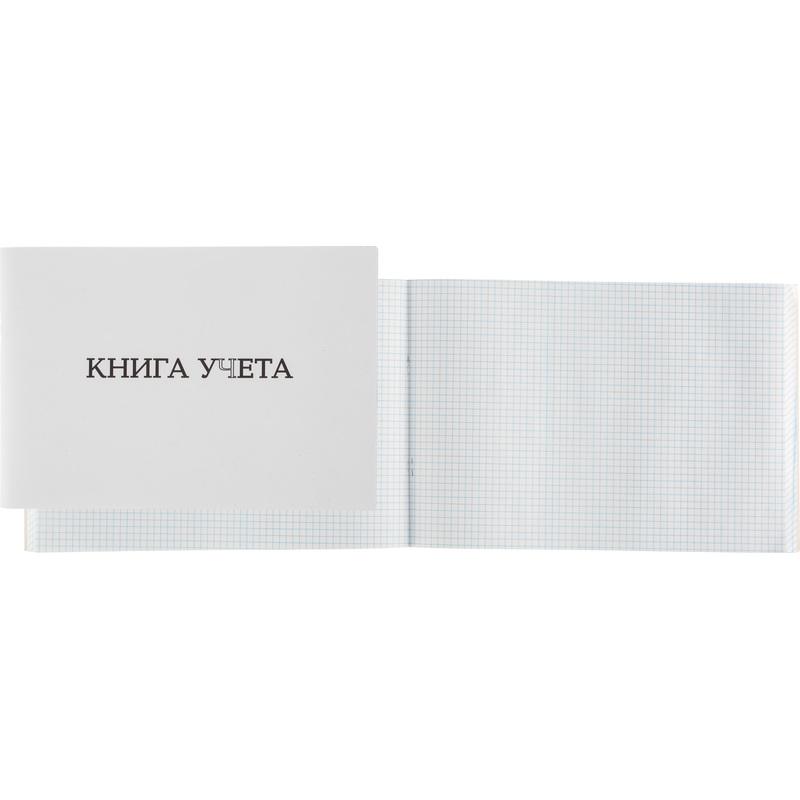 Изображение товара Книга учета А4 в клетку на скрепке Attache, 96 листов