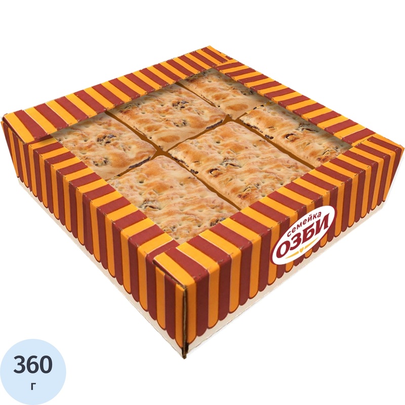 Изображение товара Печенье затяжное Семейка ОЗБИ с изюмом 360 г