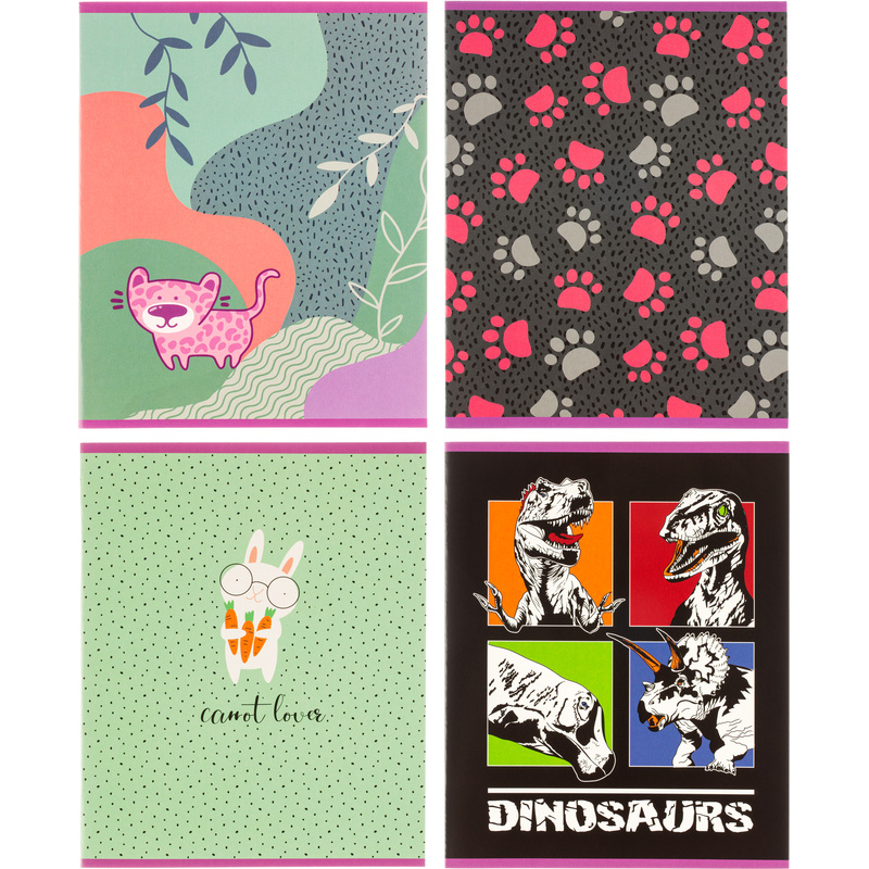 Изображение товара Уцененная тетрадь Attache А5 48 листов в клетку с мягкой обложкой