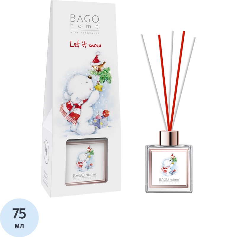 Изображение товара Аромадиффузор Bago home Снежная зима 75 мл