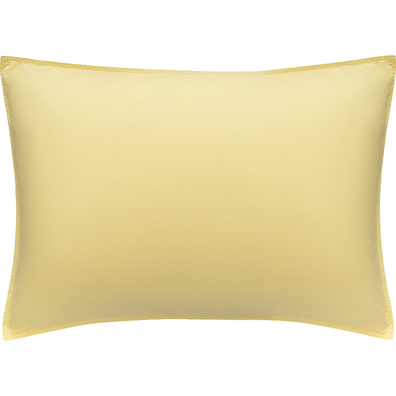 Изображение товара Наволочка Tkano Essential 50x70 см хлопок жёлтая 2 шт для дома