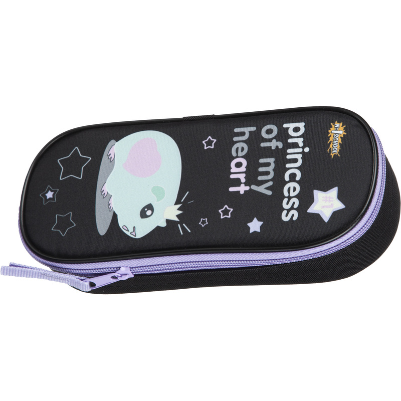 Изображение товара Пенал односекционный Комус Класс Princess для девочек