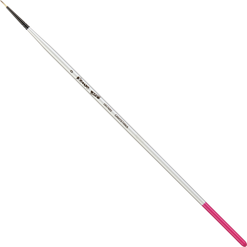 Изображение товара Художественная кисть Комус Арт №0 круглая синтетика для акварели и акрила